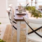 rustikálne drevené stoly
