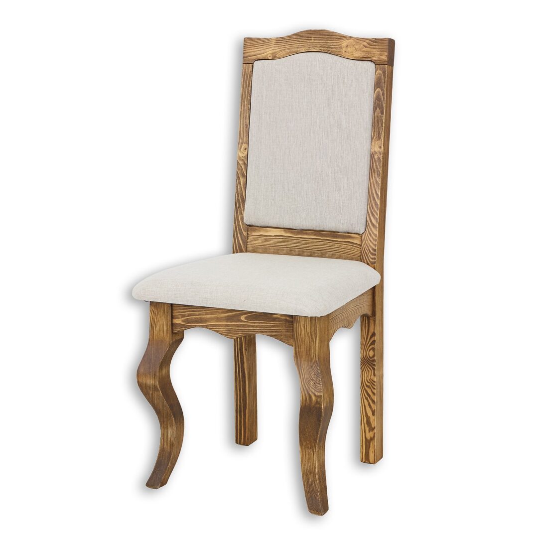 Čalúnená drevená stolička LUD15