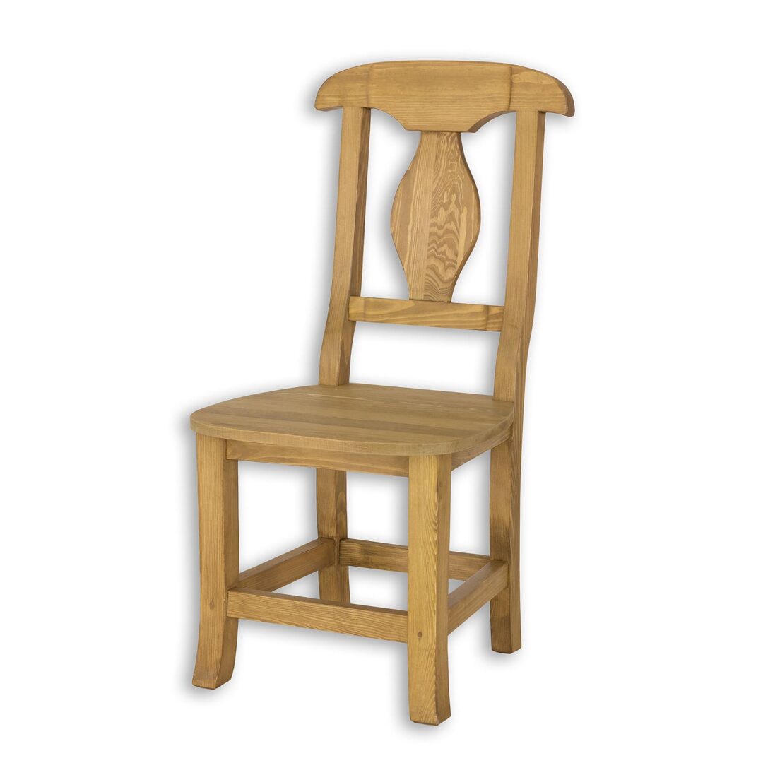 Drevená jedálenská stolička SIL03