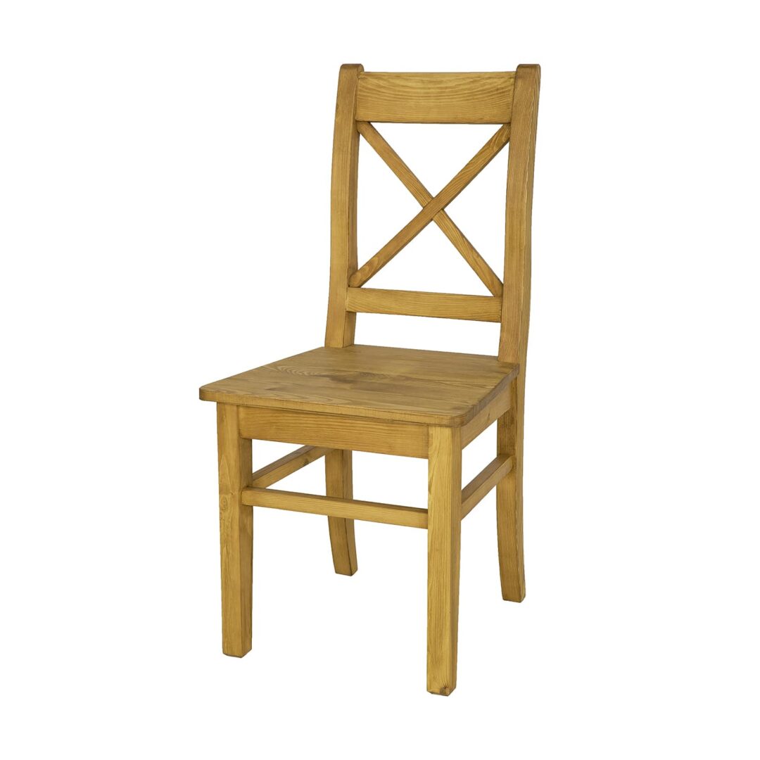 Rustikálna krížová stolička SIL26