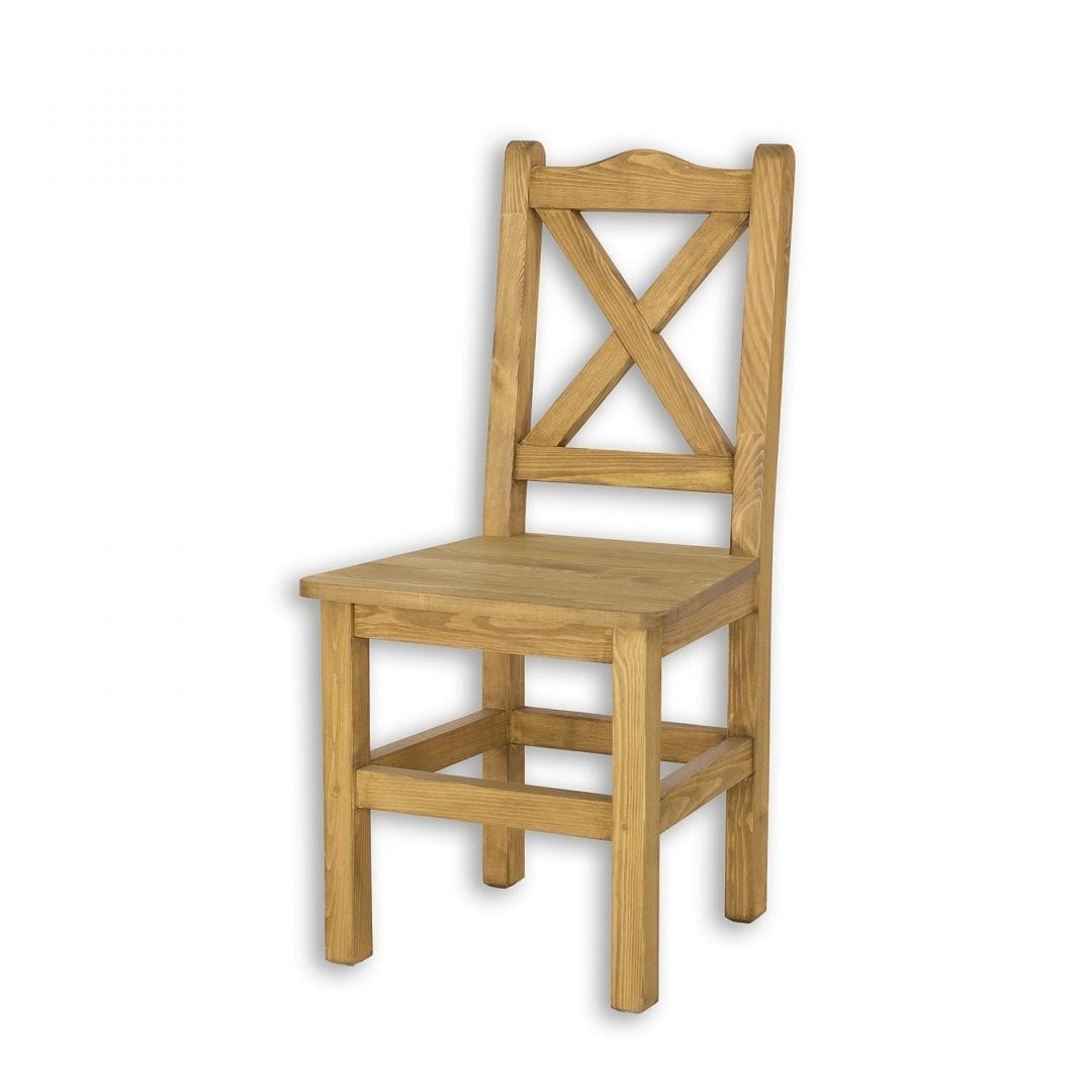 Jedálenská stolička z masívu SIL02