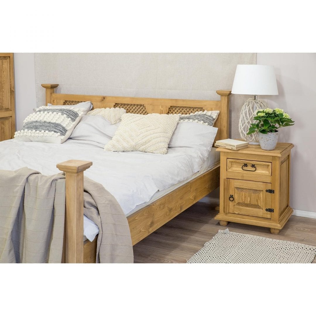 Drewniane łóżko ACC08